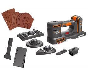 Worx WX820 - Multilijadora 5 en 1 20V 2.0Ah (1 bat)